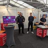 Messestand von STEP bei der Job- und Bildungsmesse CULT in Lörrach, 28.03.-29.03.2025