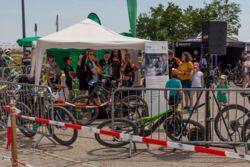 Der STEP-Pavillon beim Waldhaus Bike-Marathon 2023