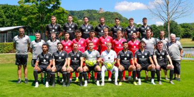 1. Mannschaft des FV Lörrach-Brombach: STEP als Premium Sponsor