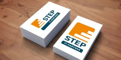 Das neue STEP-Logo - als Visitenkarte