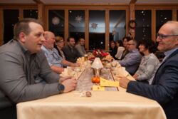Das STEP-Team im Restaurant