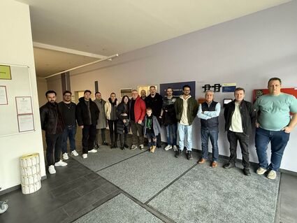 STEP-Hüttenwochenende in St. Blasien: Besuch bei der SLG Kunststoff GmbH