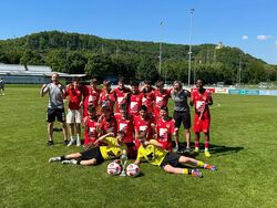 STEP fördert die D-Junioren des FVLB Lörrach als Trikotsponsor