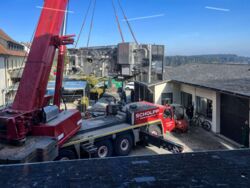 Brauerei-Besichtigung mit dem STEP-Team: Einbau der neuen Abfüllanlage