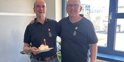 Fünfjähriges Betriebsjubiläum von IT System-Engineer Markus Tscheulin