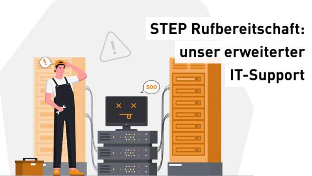 Erweiterter IT-Support mit der STEP Rufbereitschaft