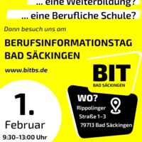 STEP stellt am Berufsinformationstag Bad Säckingen 2025 seine Ausbildungsangebote vor