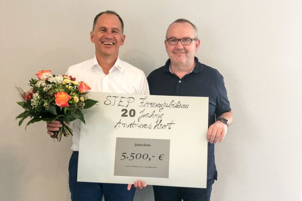 20 Jahre Zugehörigkeit zu STEP
