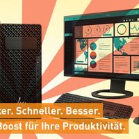 Stärker. Schneller. Besser. Der boost für Ihre Produktivität: Top-Hardware