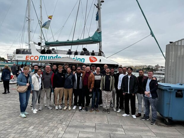 Das Team: 40-jähriges Jubiläum von STEP - Firmenausflug nach Malaga