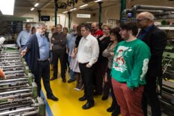 STEP Weihnachtsfeier 2019: Wiesentäler Textilmuseum