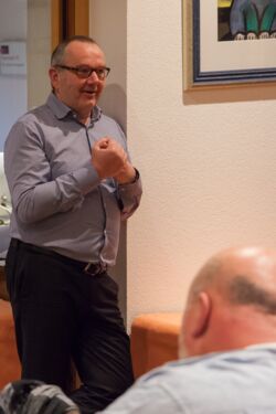 Ansprache von Geschäftsführer Jonathan Gorenflo